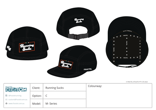 Running Sucks x Fractel running hat